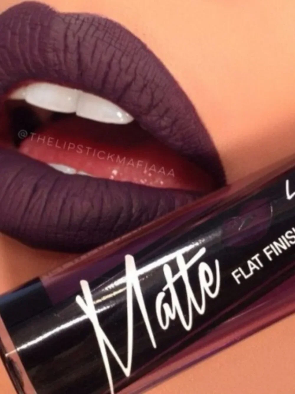 LA Girl Flat Finish Matte Pigment Gloss - Black Currant - Sealed